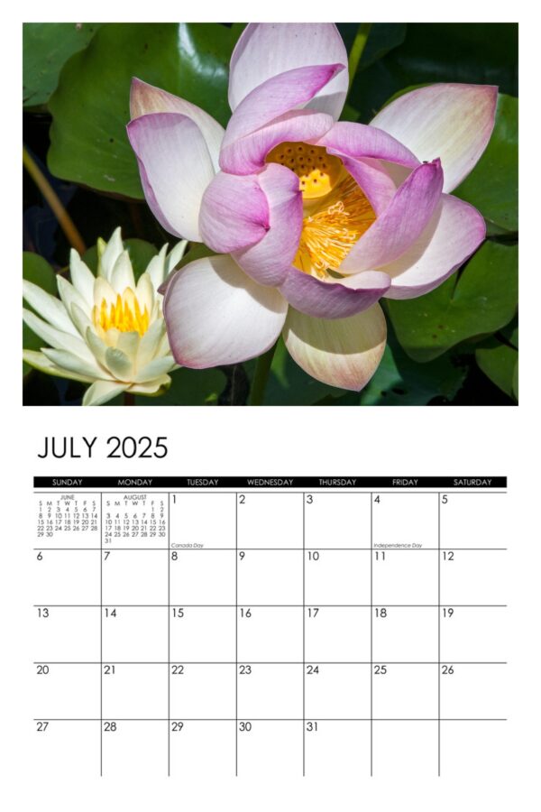 2025 Lotus Calendar - Image 8