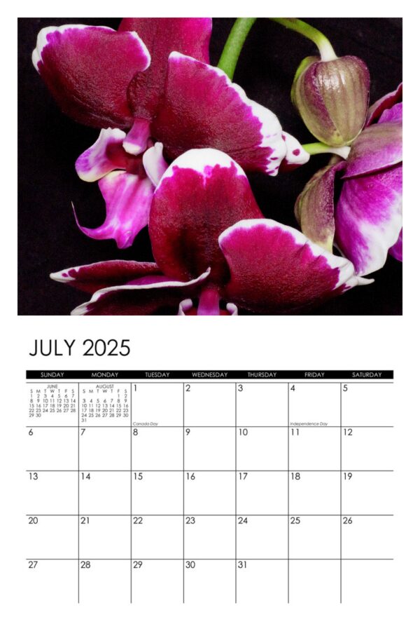 2025 Flowers Calendar - Image 8