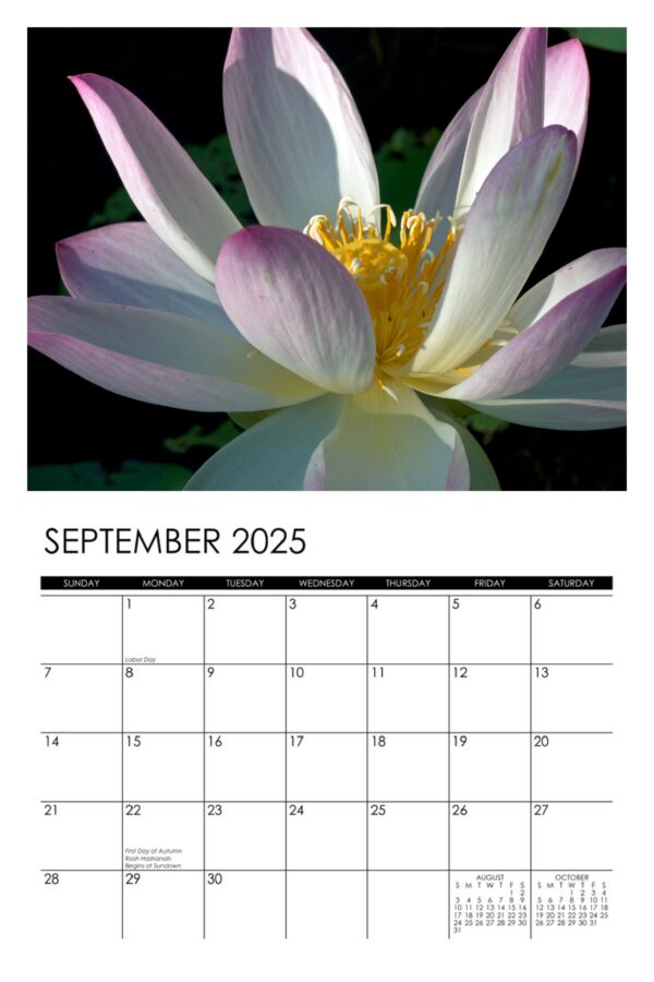 2025 Lotus Calendar - Image 10