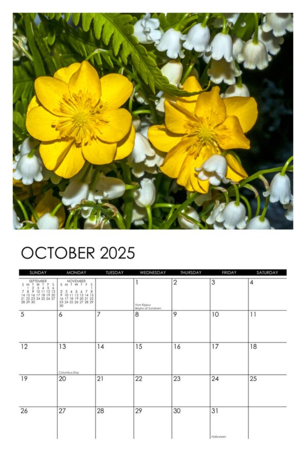 2025 Flowers Calendar - Image 11