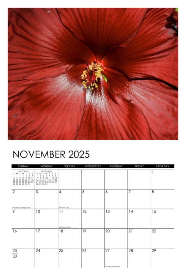 2025 Flowers Calendar - Image 12
